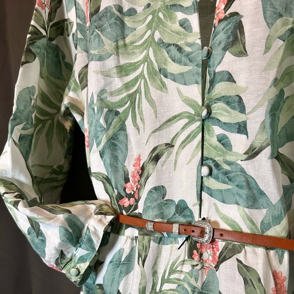 J. McLaughlin Linen Tiered Maxi Dress - Picture 5 of 5